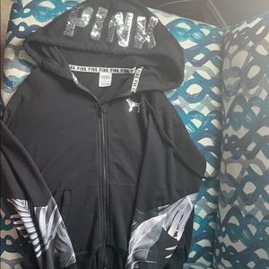 Pink Women's Zipper Jacket